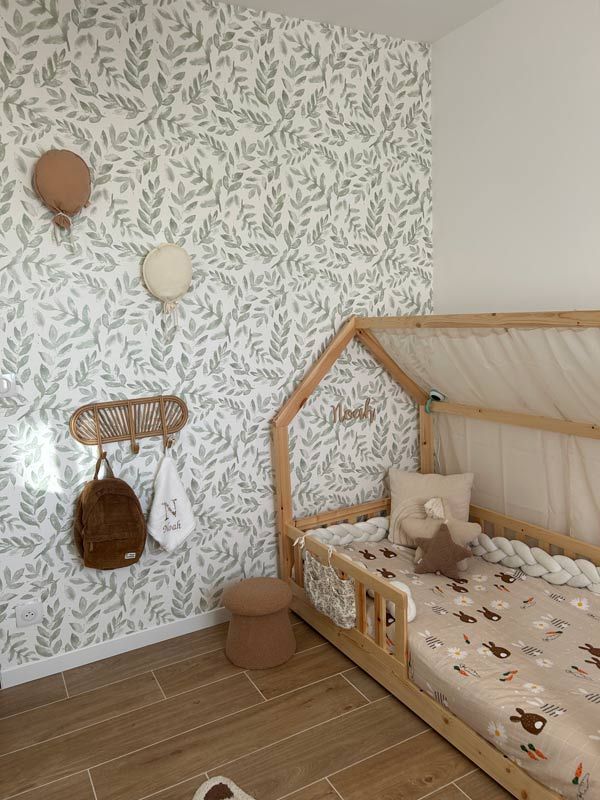 Papier-peint-feuillage