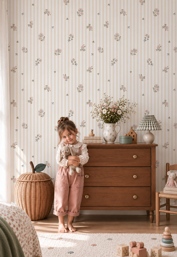 Papier-peint-floral-cottage