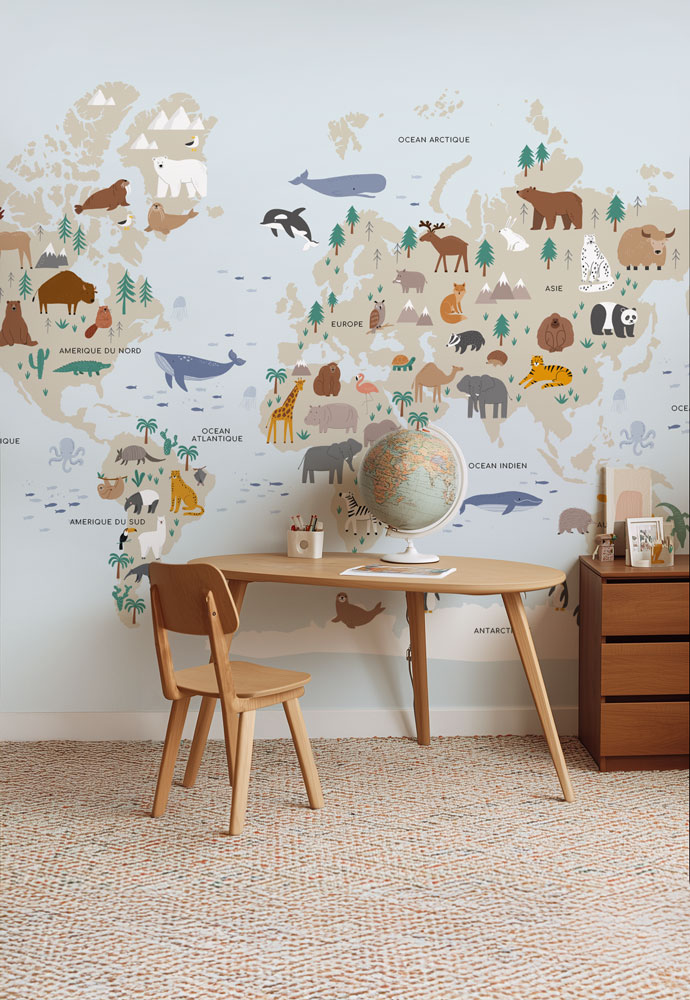 papier-peint-carte-du-monde-enfant