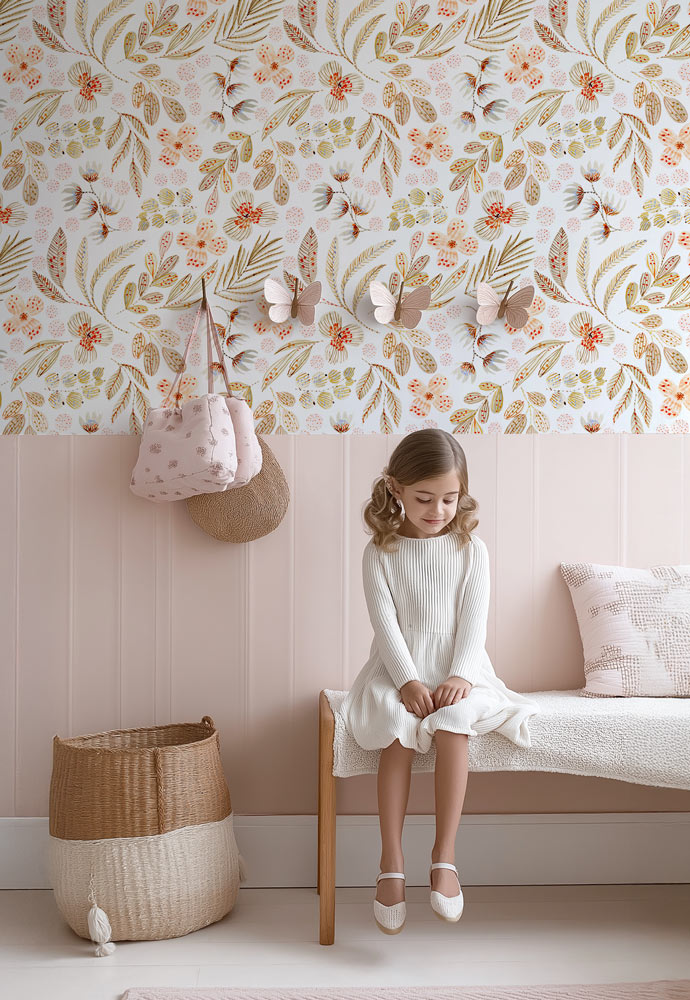 papier-peint-fleurs-fillette
