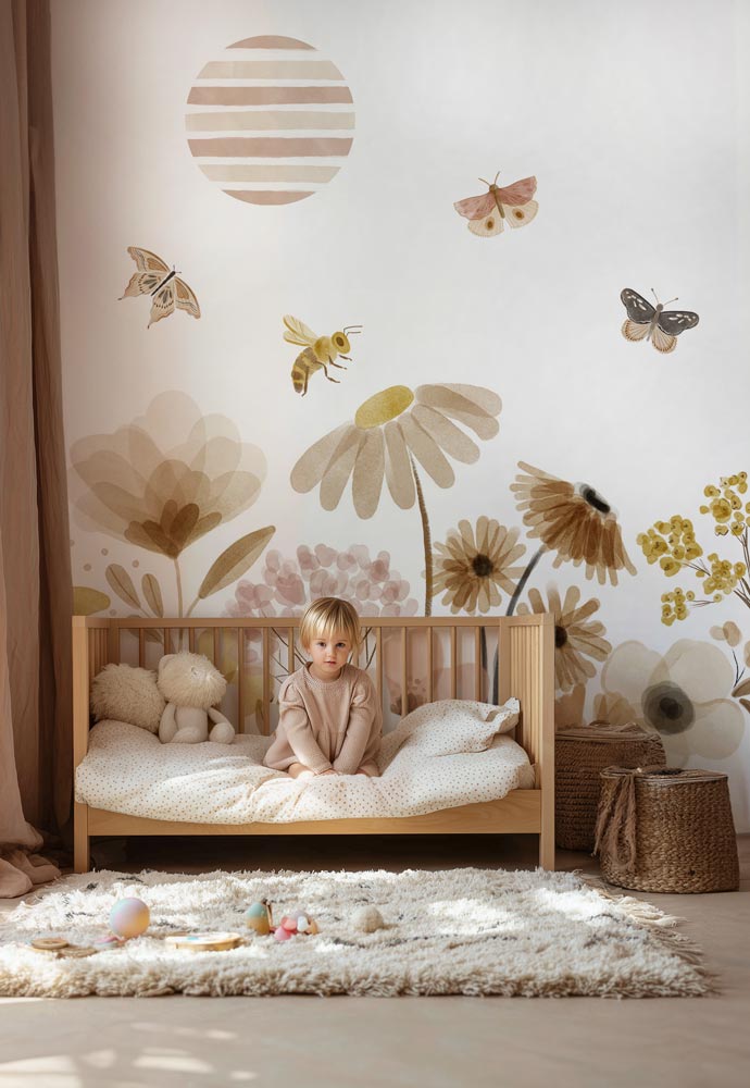 papier-peint-fleurs-vintage