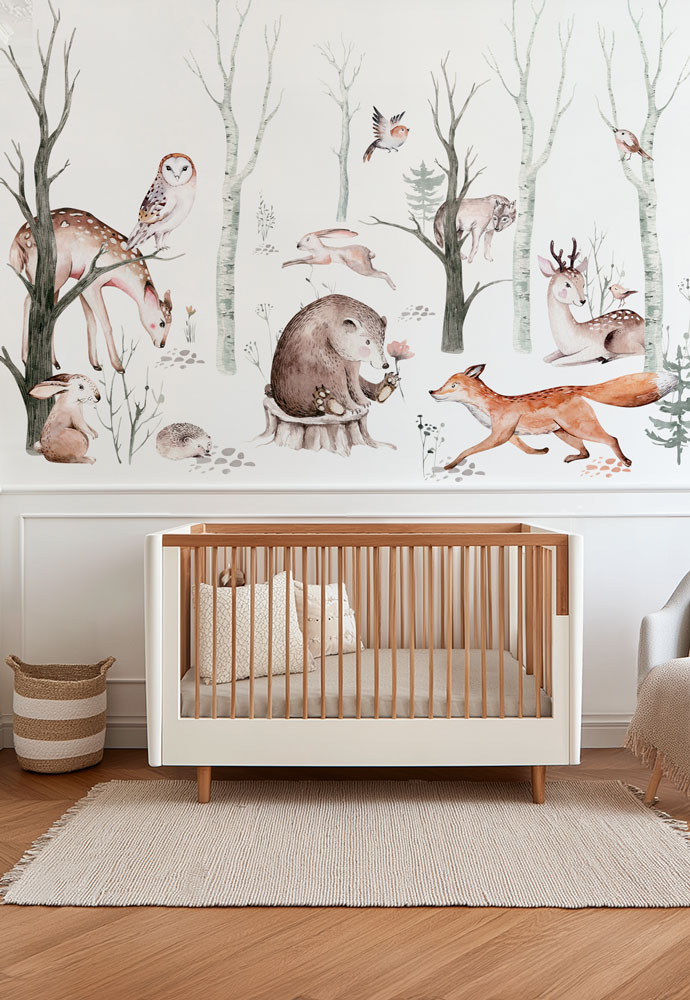 papier-peint-forêt-enfant