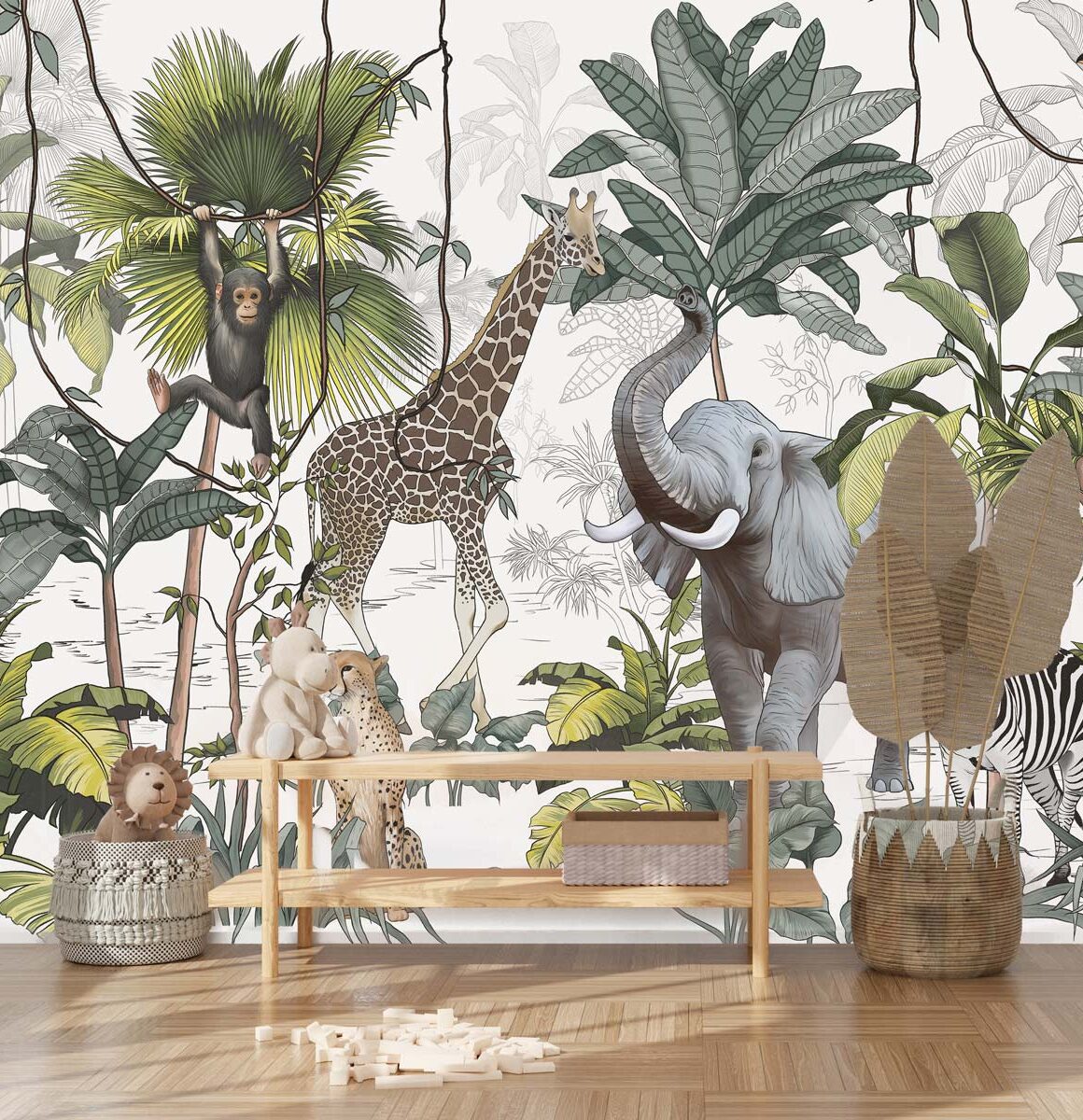 papier-peint-jungle-enfant