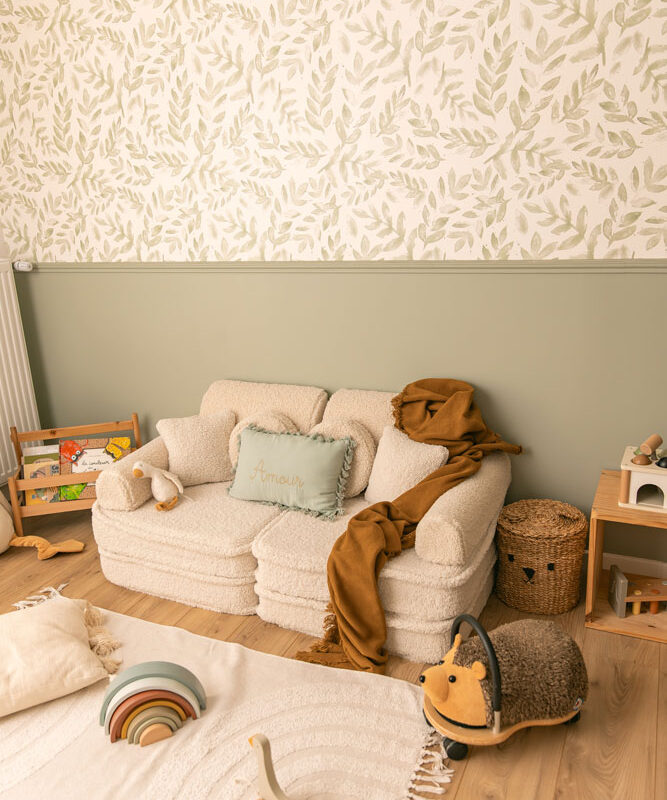 papier-peint-vert-enfant