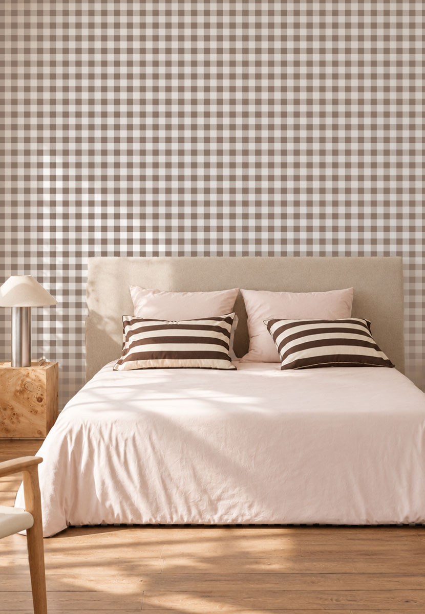 papier-peint-vichy-marron-chocolat